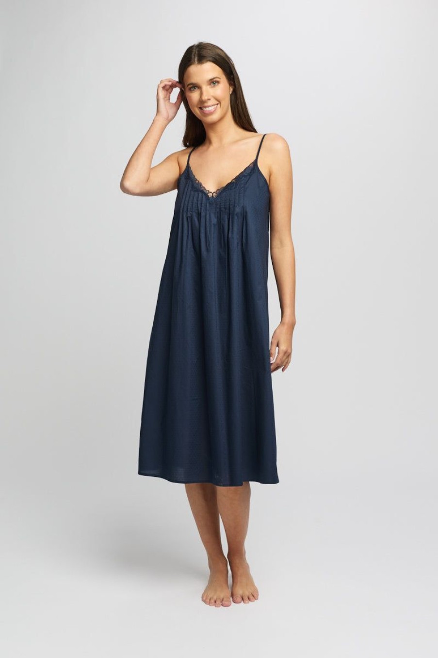 Sleepwear Love u0026 Lustre | Love & Lustre- Cotton Spot Strappy Nightie