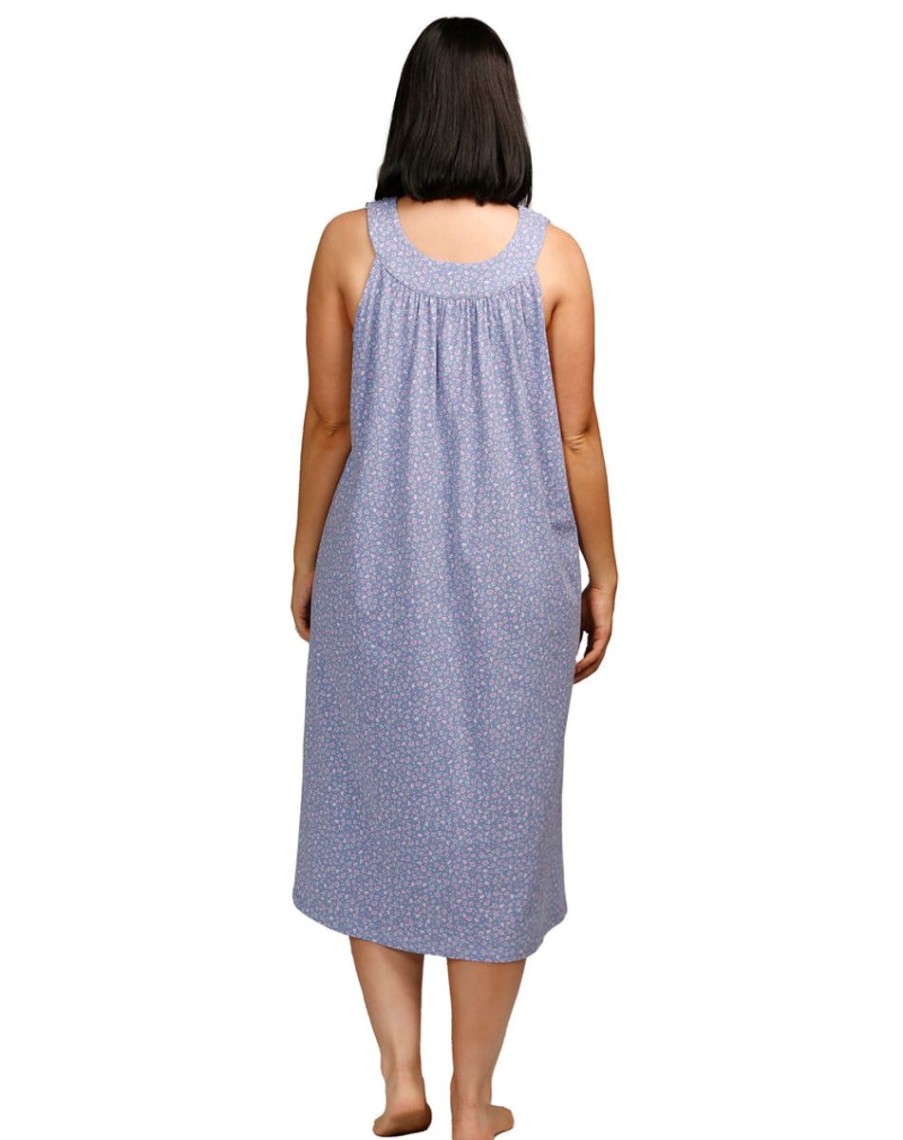 Sleepwear SCHRANK | Schrank - Wildflower Sleeveless Cotton Nightie