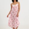 Sleepwear Papinelle | Papinelle - Lou Lou Maxi Nightie Pink