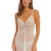 Sleepwear Wacoal | Wacoal - Lace Perfection Chemise | Gardenia Ivory