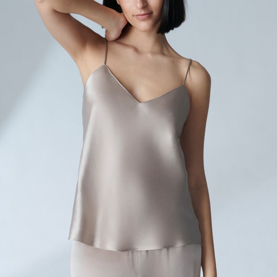 Silks Simone Perele | Simone Perele - Dream Camisole, Moonstone