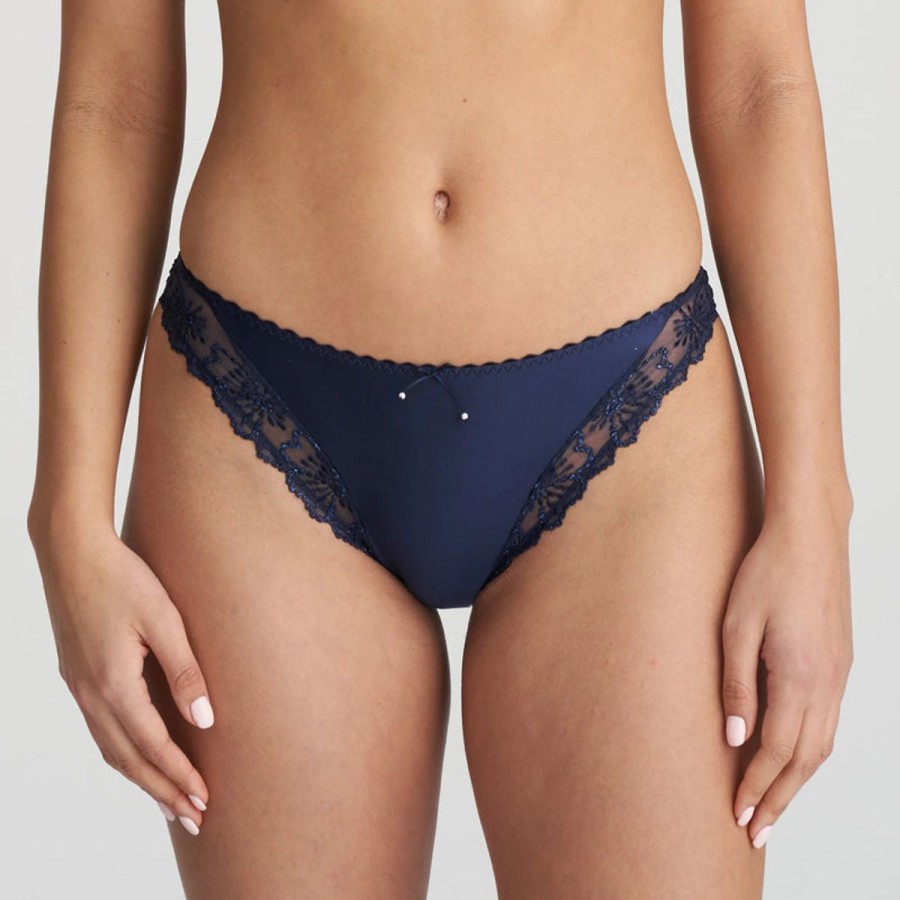 Sleepwear Marie Jo | Marie Jo - Jane Italian Briefs Velvet Blue