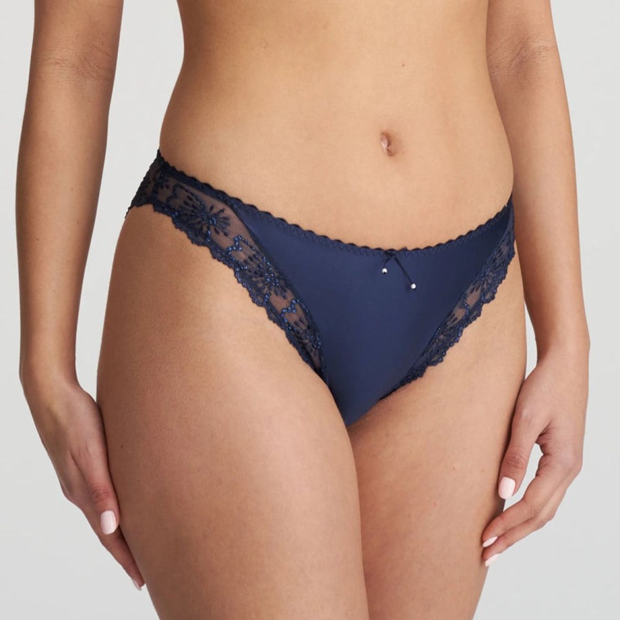 Sleepwear Marie Jo | Marie Jo - Jane Italian Briefs Velvet Blue