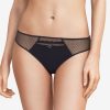 Sleepwear Chantelle | Chantelle - Parisian Allure Bikini Brief Black