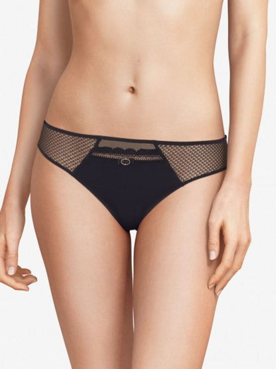 Briefs Chantelle | Chantelle - Parisian Allure Bikini Brief Black