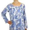 Sleepwear French Country | French Country - Oriental Ls Nightie Paisley