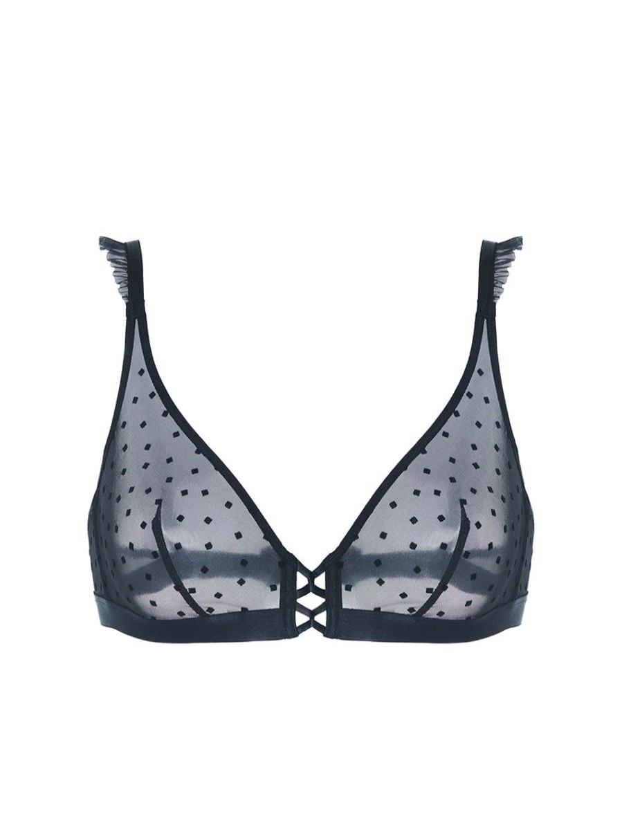 Bras Simone Perele | Simone Perele - Lucie Soft Cup Triangle Black