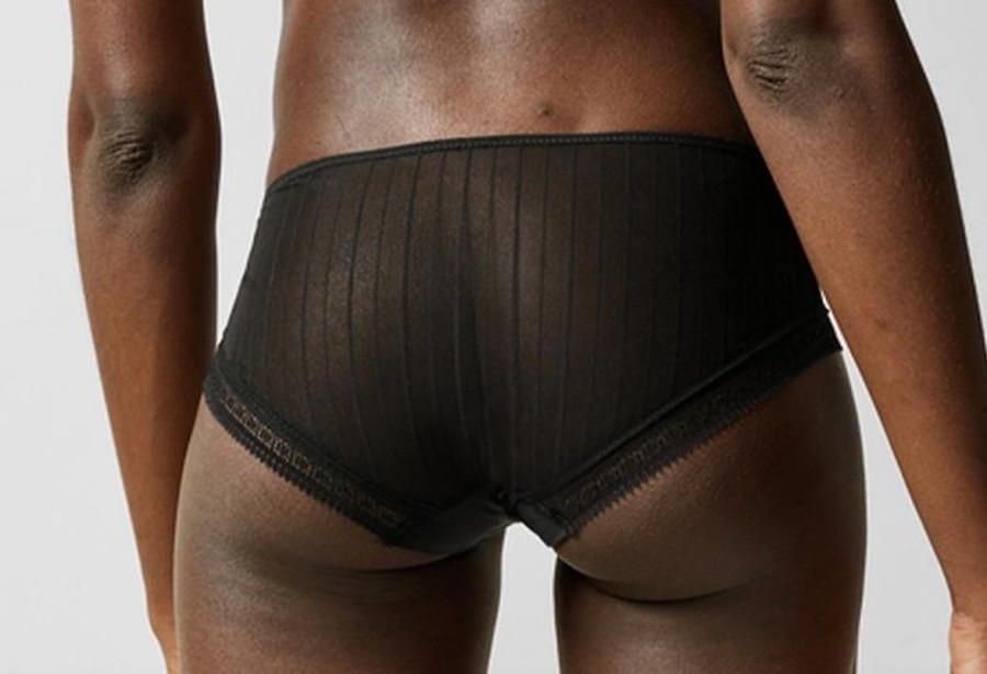 Briefs Passionata | Passionata - Maddie Hipster Shorty Black