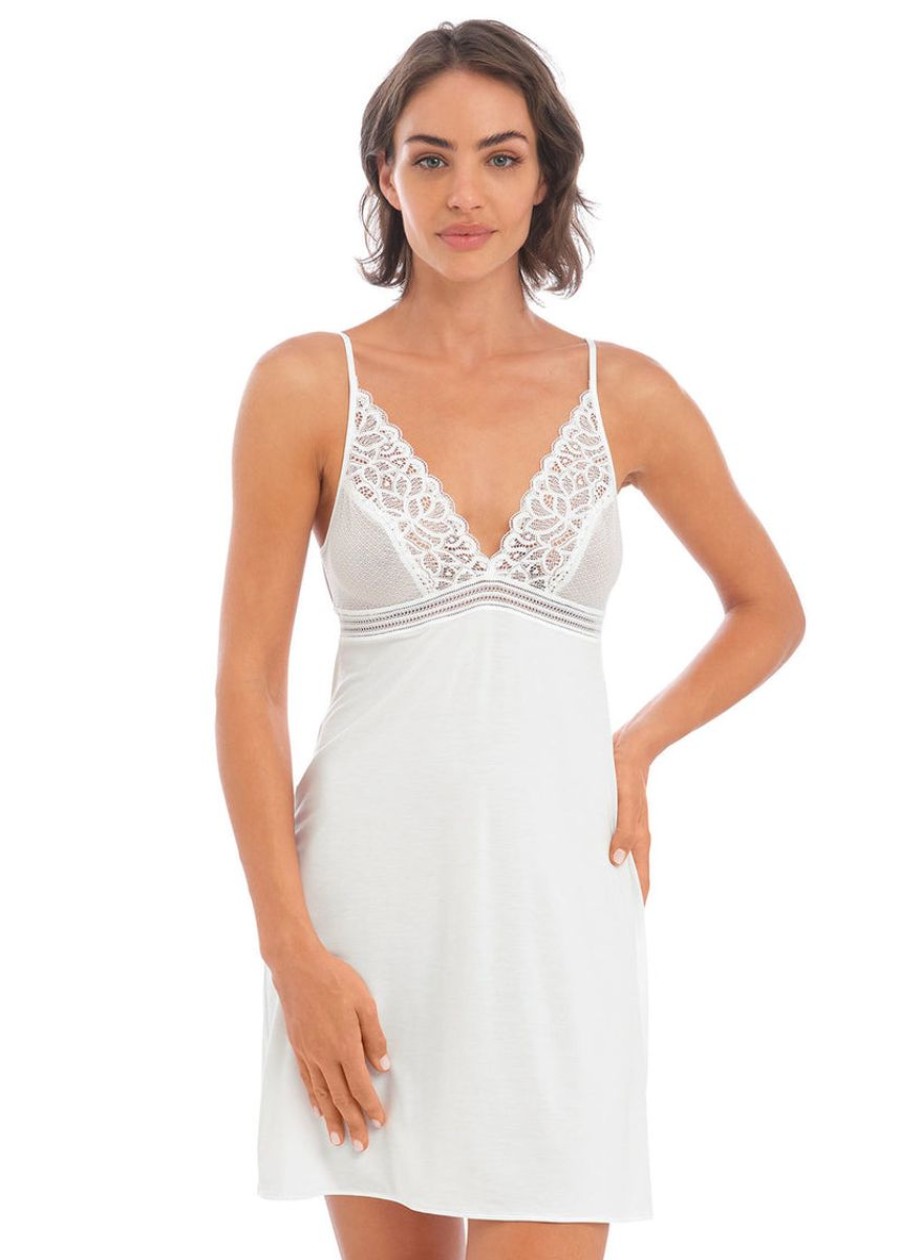 Sleepwear Wacoal | Wacoal - Raffine Chemise White