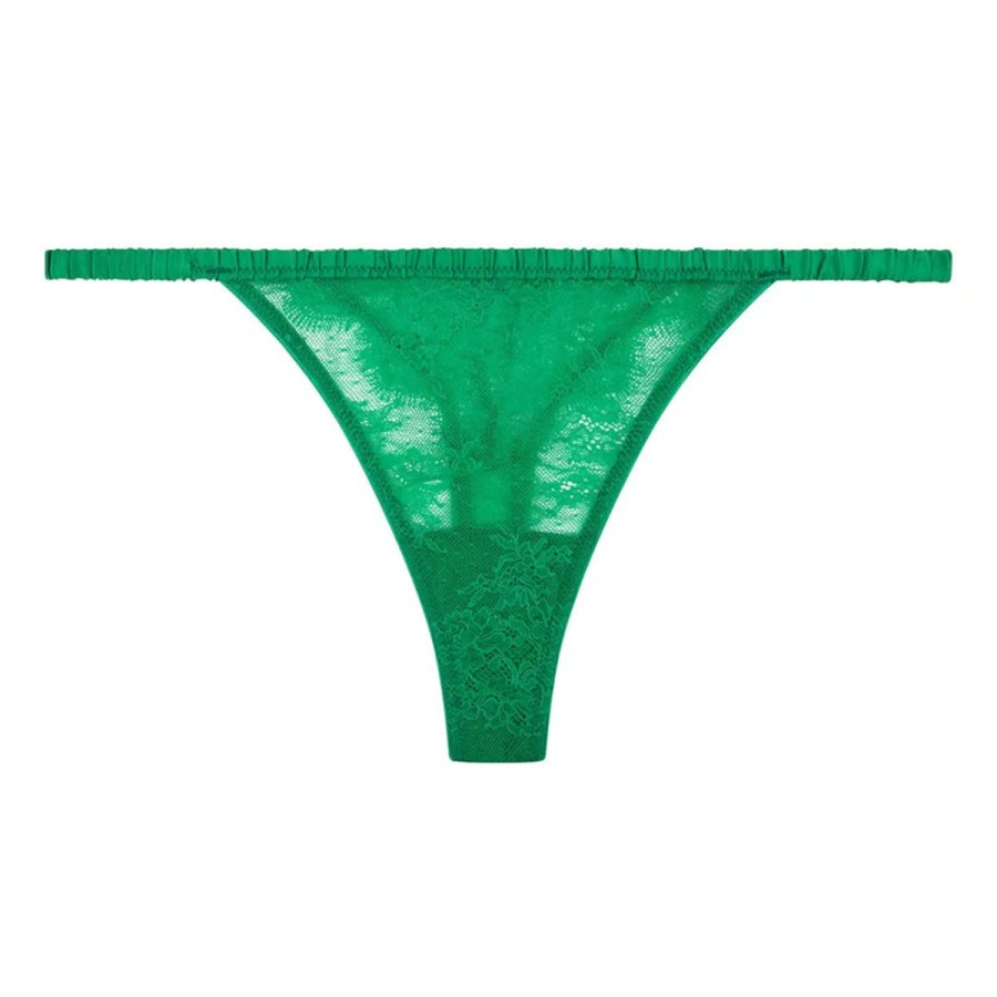 Briefs Love Stories | Love Stories - Roomservice Thong Green