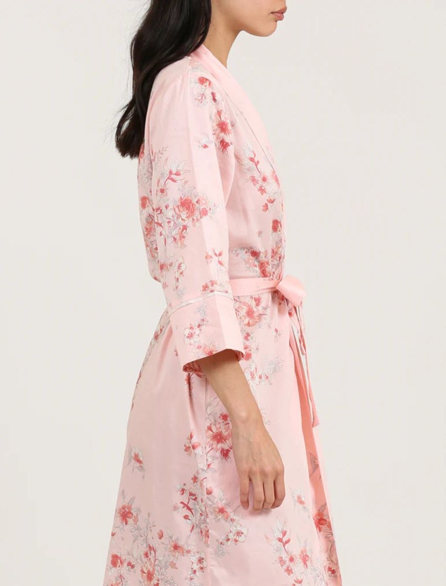 Sleepwear Papinelle | Papinelle - Jardin Robe Pink