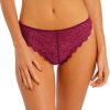 Briefs Wacoal | Wacoal - Lace Perfection Tanga Red Plum