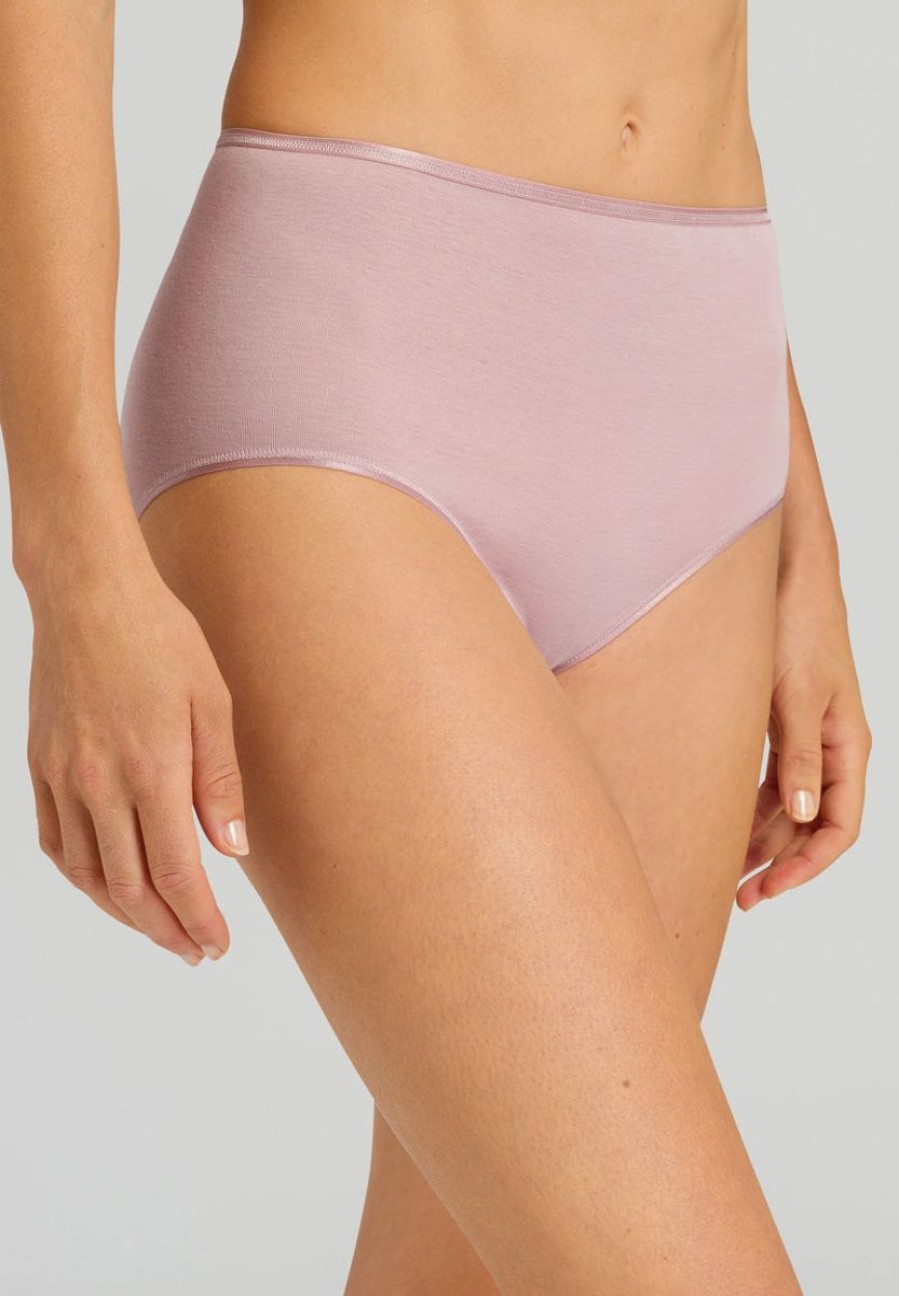 Briefs Hanro | Hanro - Cotton Seamless Maxi Briefs Pale Pink