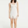 Silks GINIA | Ginia - Minx Silk Chemise Creme