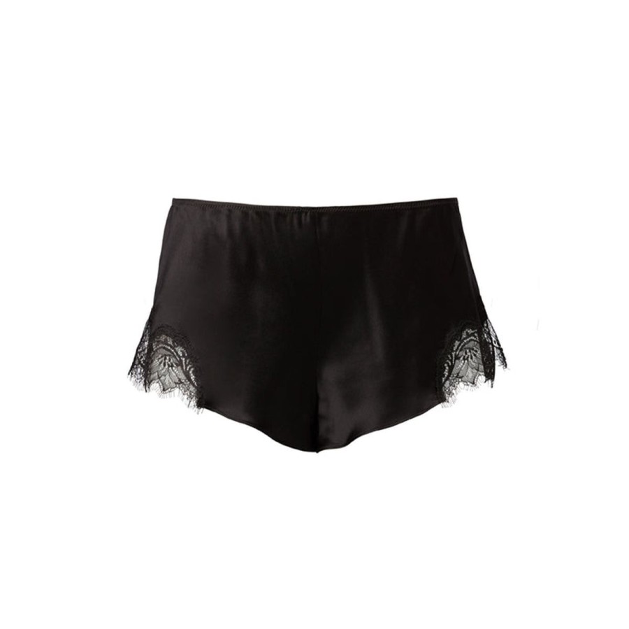 Silks Sainted Sister | Sainted Sisters - Silk French Knicker Black