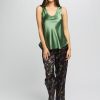 Sleepwear Love u0026 Lustre | Love & Lustre - Mono Silk Camisole Basil