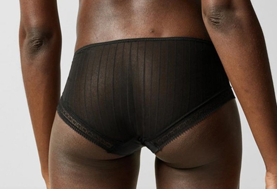 Briefs Passionata | Passionata - Maddie Hipster Shorty Black