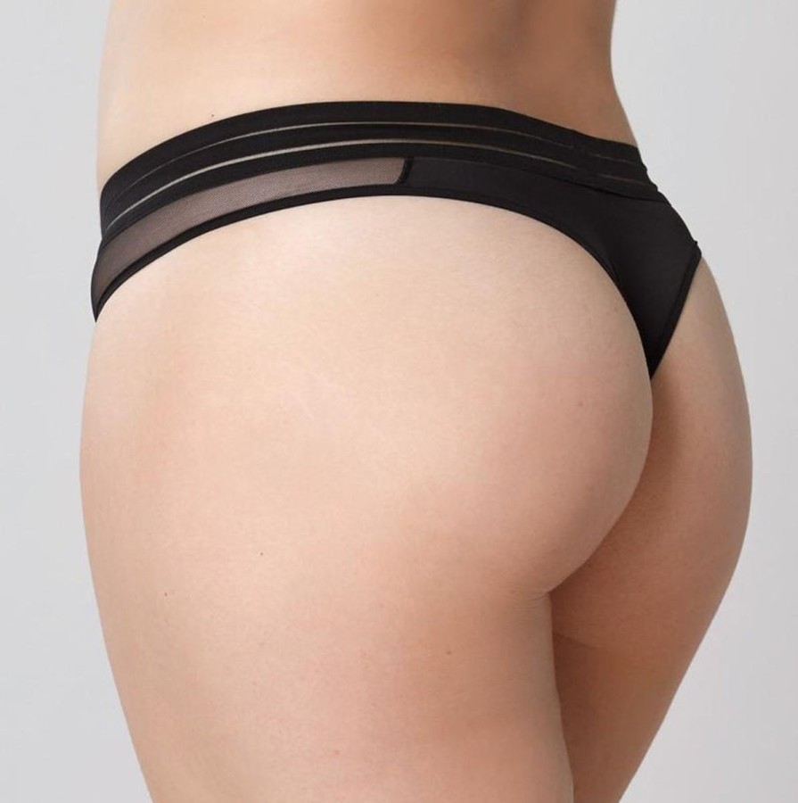 Briefs maisonlejaby | Maison Lejaby - Nufit Tanga Black