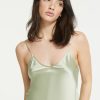 Silks GINIA | Ginia - V-Neck Silk Cami Lint