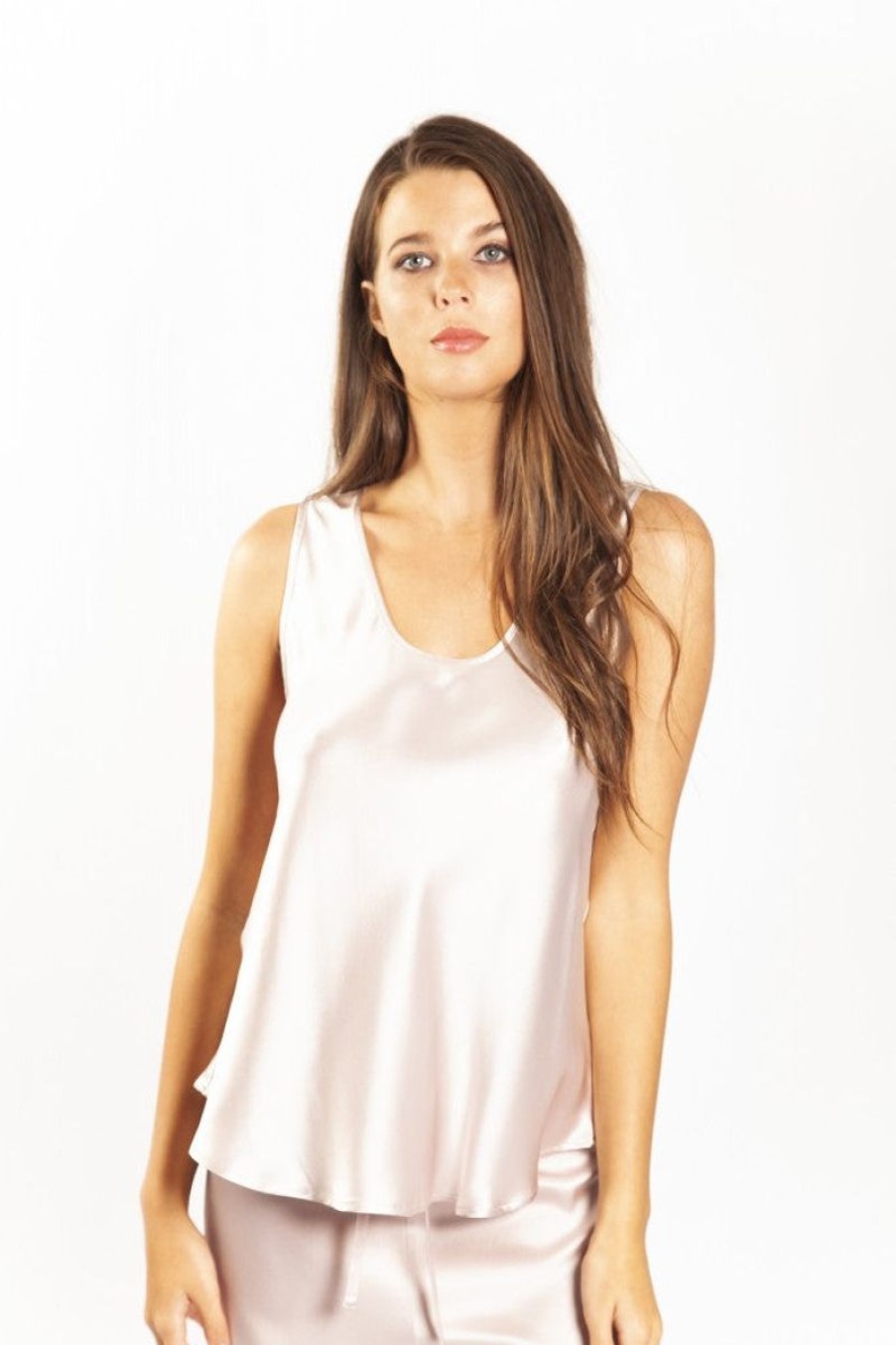 Silks Love u0026 Lustre | Love & Lustre - Mono Silk Tank Camisole