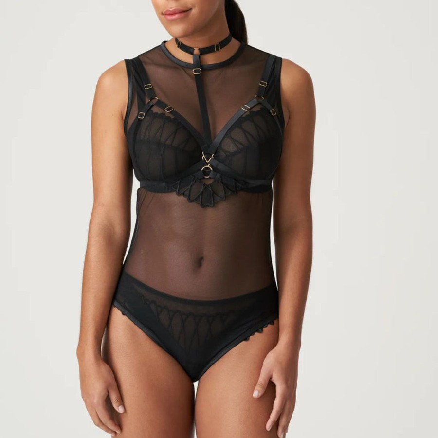 Sleepwear Prima Donna | Prima Donna - Arthill Bodysuit Black