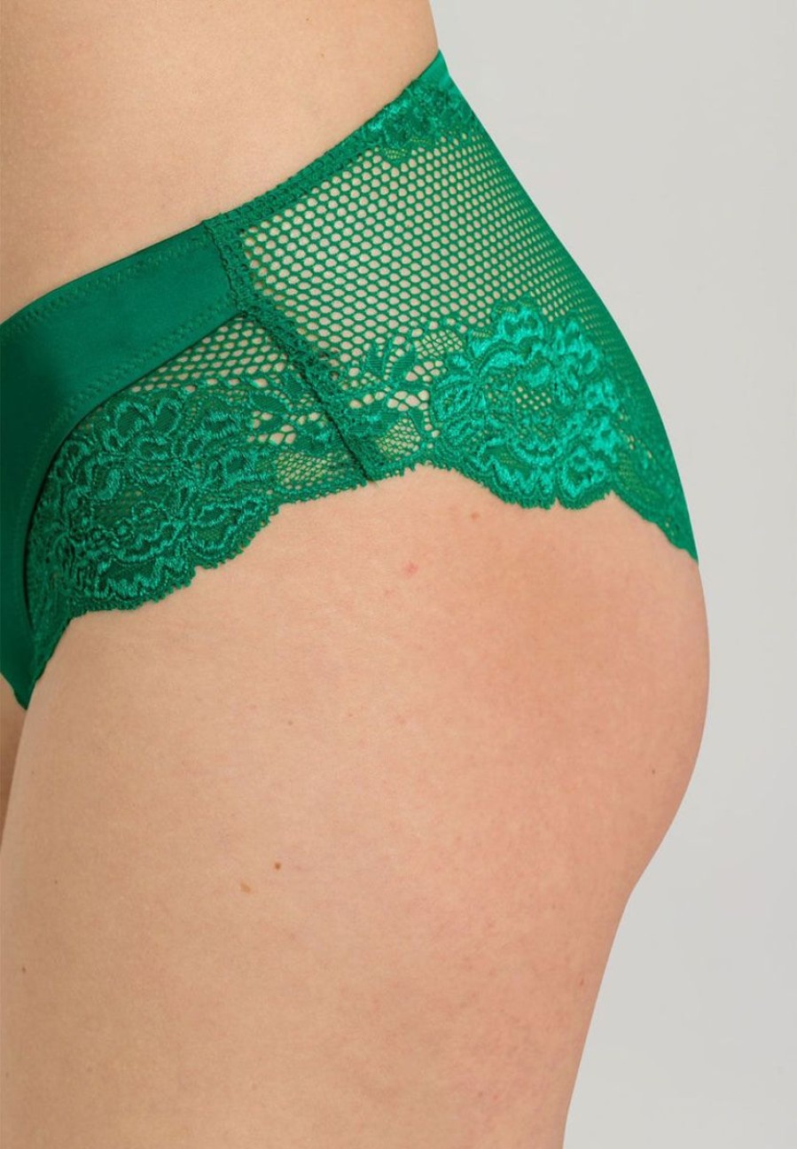 Briefs Hanro | Hanro - Lovis Midi Brief Emerald