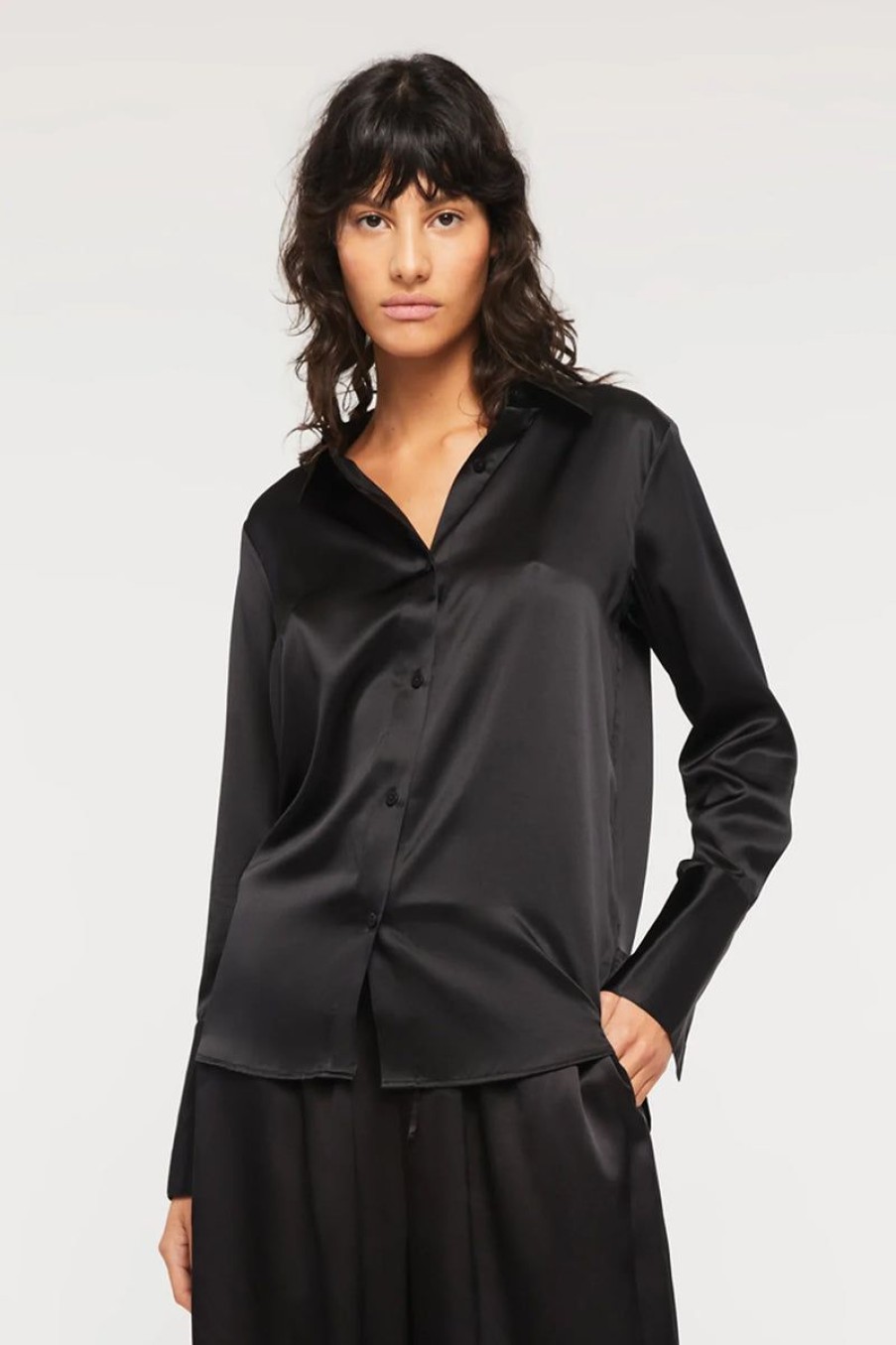 Sleepwear GINIA | Ginia - Isla Silk Shirt