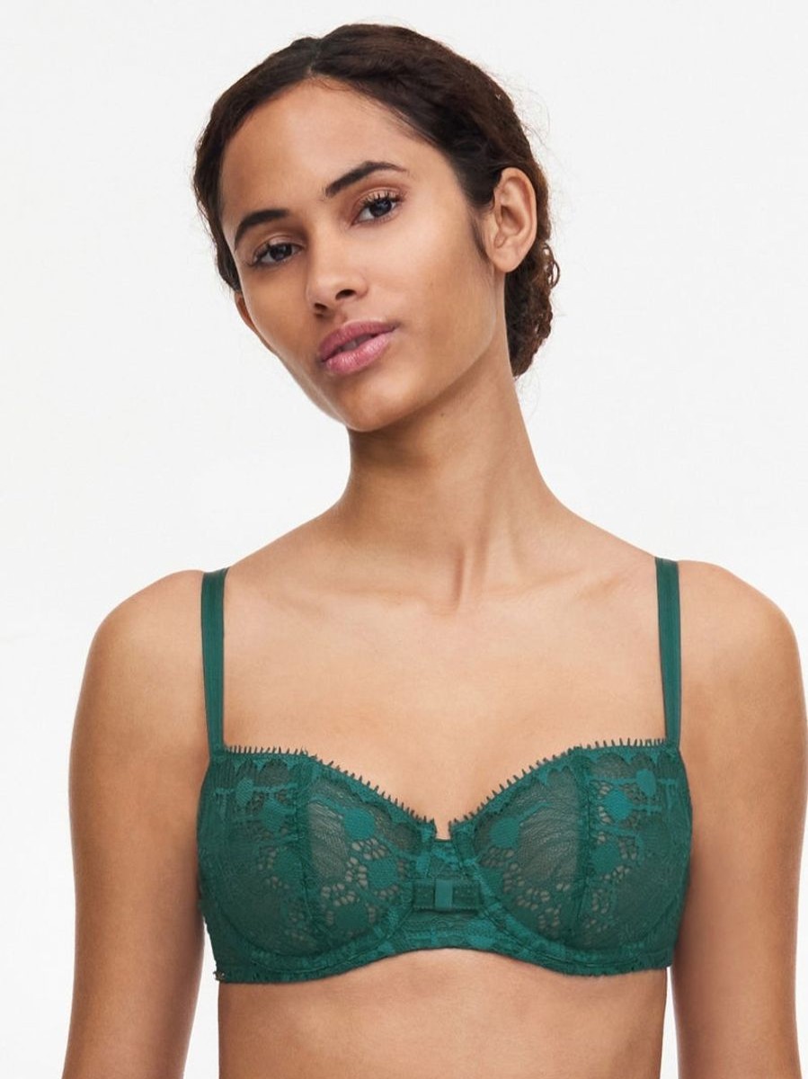 Bras Chantelle | Chantelle - Day To Night Demi Bra Green