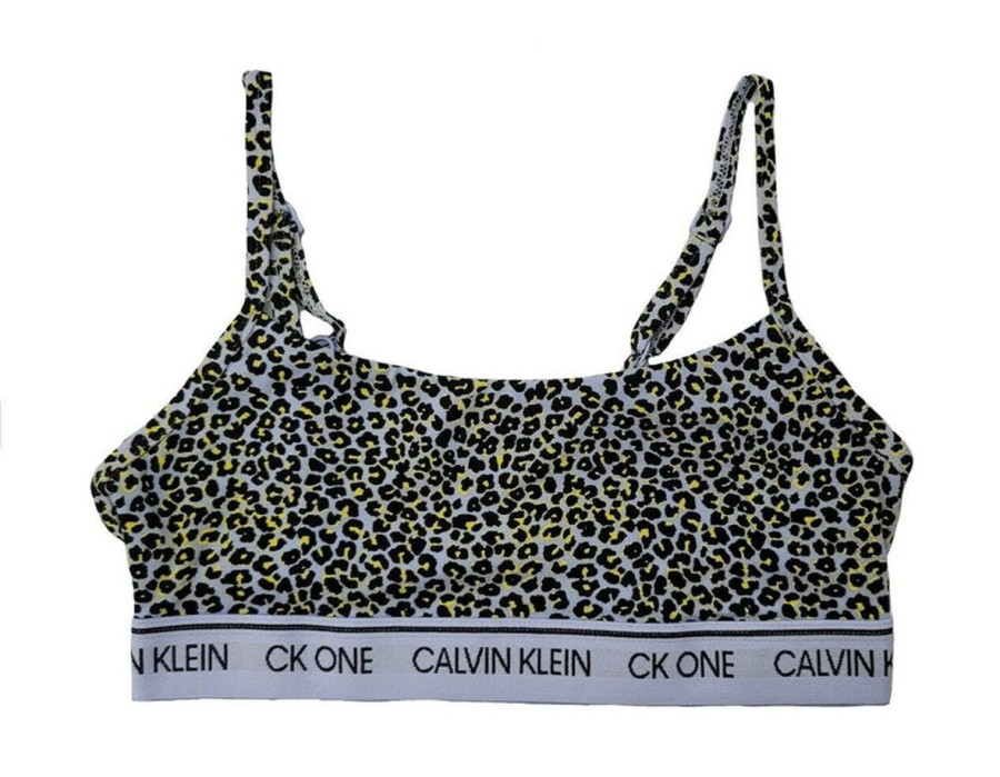 Bras Calvin Klein | Calvin Klein - Ck One Cotton Lined Bralette Cheetah Cheetah/River