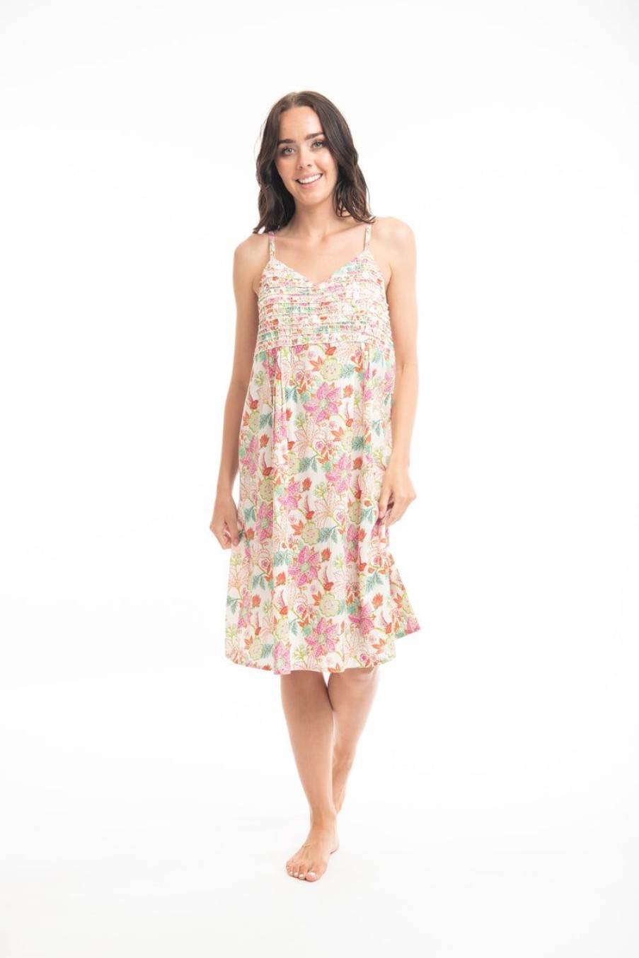 Sleepwear Victorias Dream | Victoria'S Dream - Saki Filly Cotton Nightie