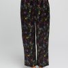 Sleepwear Love u0026 Lustre | Love & Lustre - Silk Sleep Pant Midnight Garden