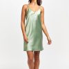 Sleepwear Love u0026 Lustre | Love & Lustre - Silk Chemise Sage