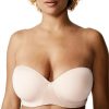 Bras Chantelle | Chantelle - Bandeau Strapless T-Shirt Bra Golden Beige