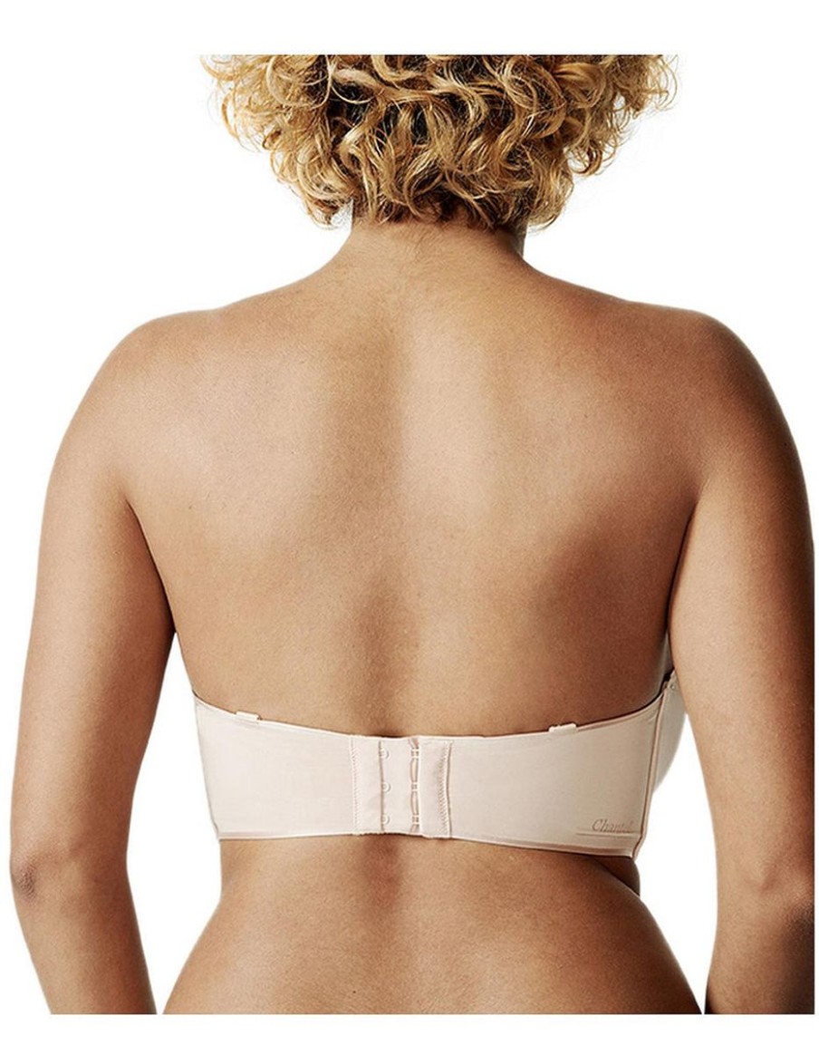 Bras Chantelle | Chantelle - Bandeau Strapless T-Shirt Bra Golden Beige