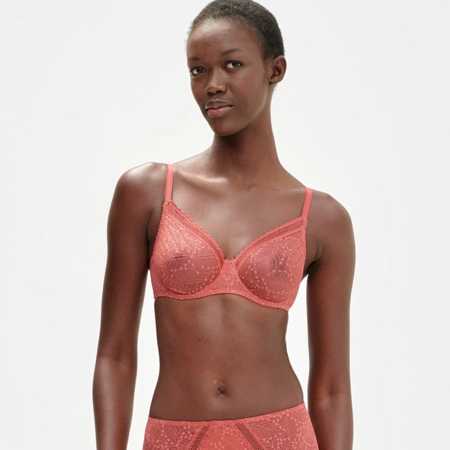 Bras Simone Perele | Simone Perele - Comete Moulded Underwire Bra Texas Pink