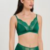 Bras Hanro | Hanro - Lovis Soft Cup Bra Emerald