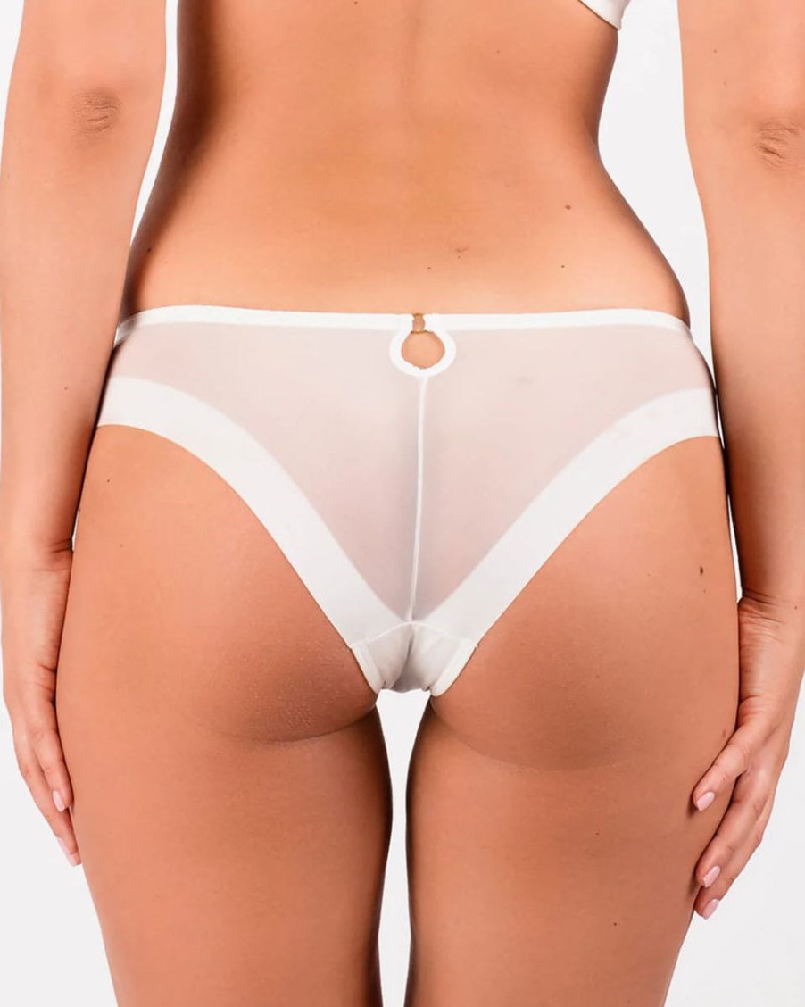 Briefs Samantha Lingerie | Samantha Lingerie - Perla Thong Ivory