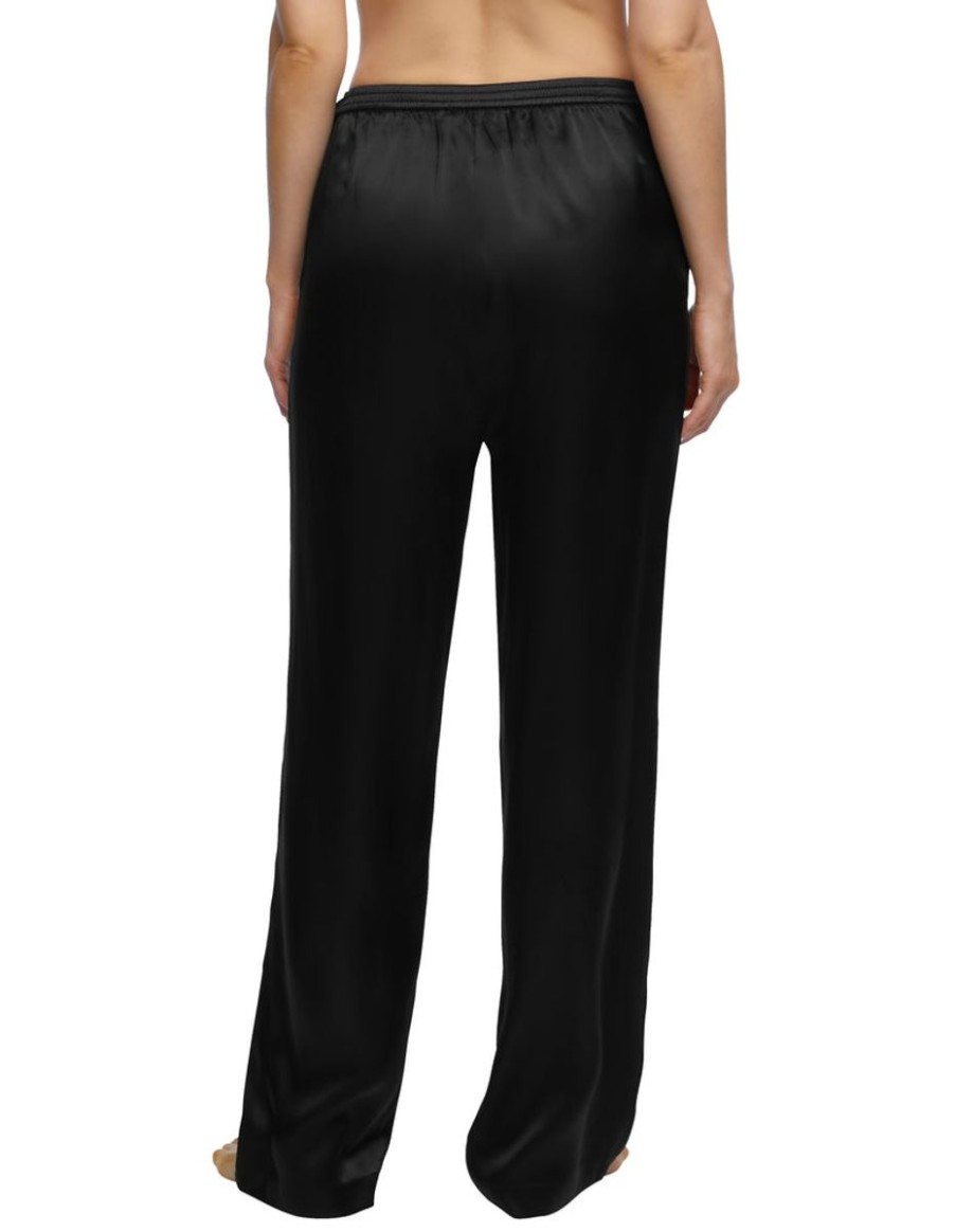 Silks Sainted Sister | Sainted Sisters - Palazzo Silk Pants Black