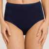 Briefs Hanro | Hanro - Cotton Seamless Maxi Brief Deep Navy