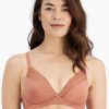 Bras Berlei | Berlei - Understate Wirefree Lace Bra Rose Ochre