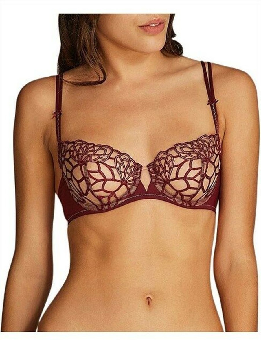 Bras Simone Perele | Simone Perele Java Half Cup Cherry Red