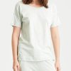 Sleepwear Papinelle | Papinelle - Jada Organic Cotton Knit Tee Sage