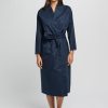 Sleepwear Love u0026 Lustre | Love & Lustre - Cotton Spot Robe Navy