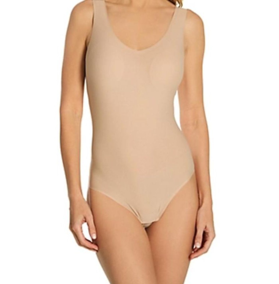 Sleepwear Chantelle | Chantelle - Soft Stretch Padded Bodysuit Nude