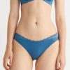 Briefs Calvin Klein | Calvin Klein - Seductive Comfort Lotus Floral Bikini Midnight