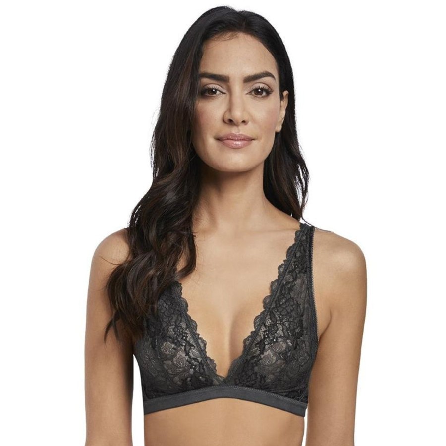 Bras Wacoal | Wacoal - Lace Perfection Bralette Charcoal