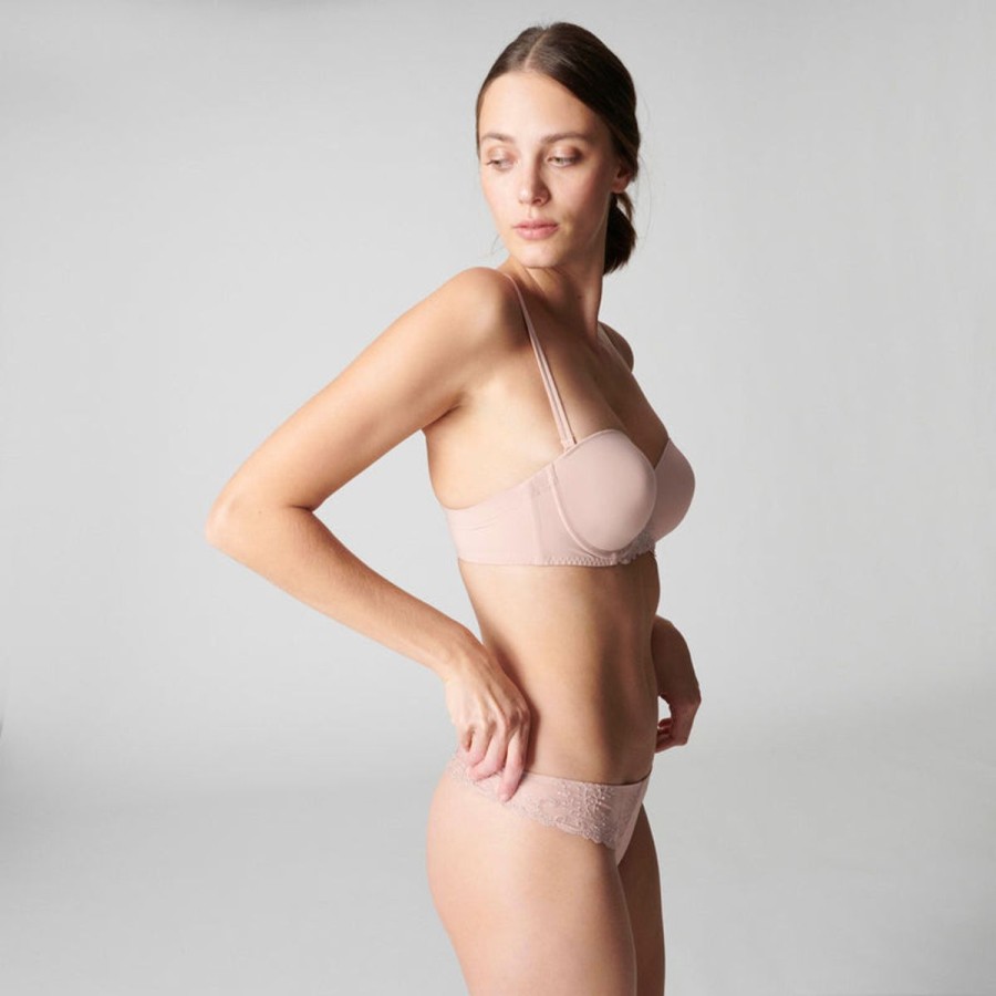 Bras Simone Perele | Simone Perele - Delice Strapless Bra Blush