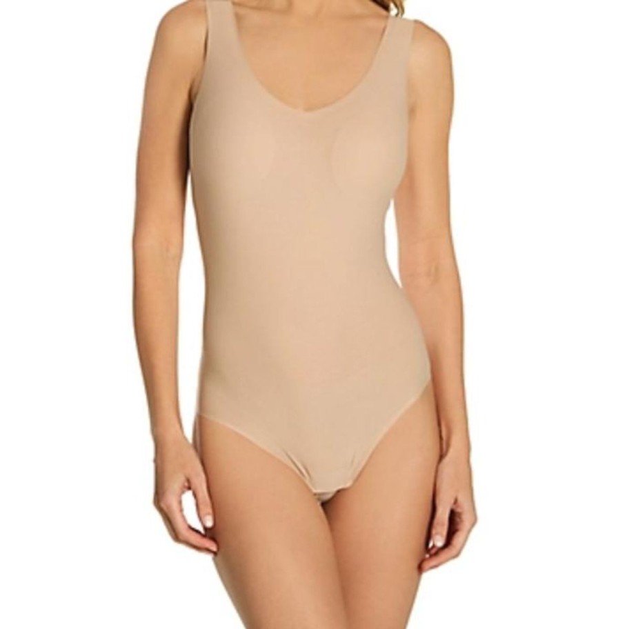 Shapewear Chantelle | Chantelle - Soft Stretch Padded Bodysuit Nude