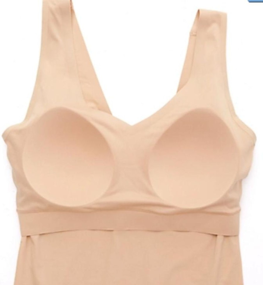 Shapewear Chantelle | Chantelle - Soft Stretch Padded Bodysuit Nude