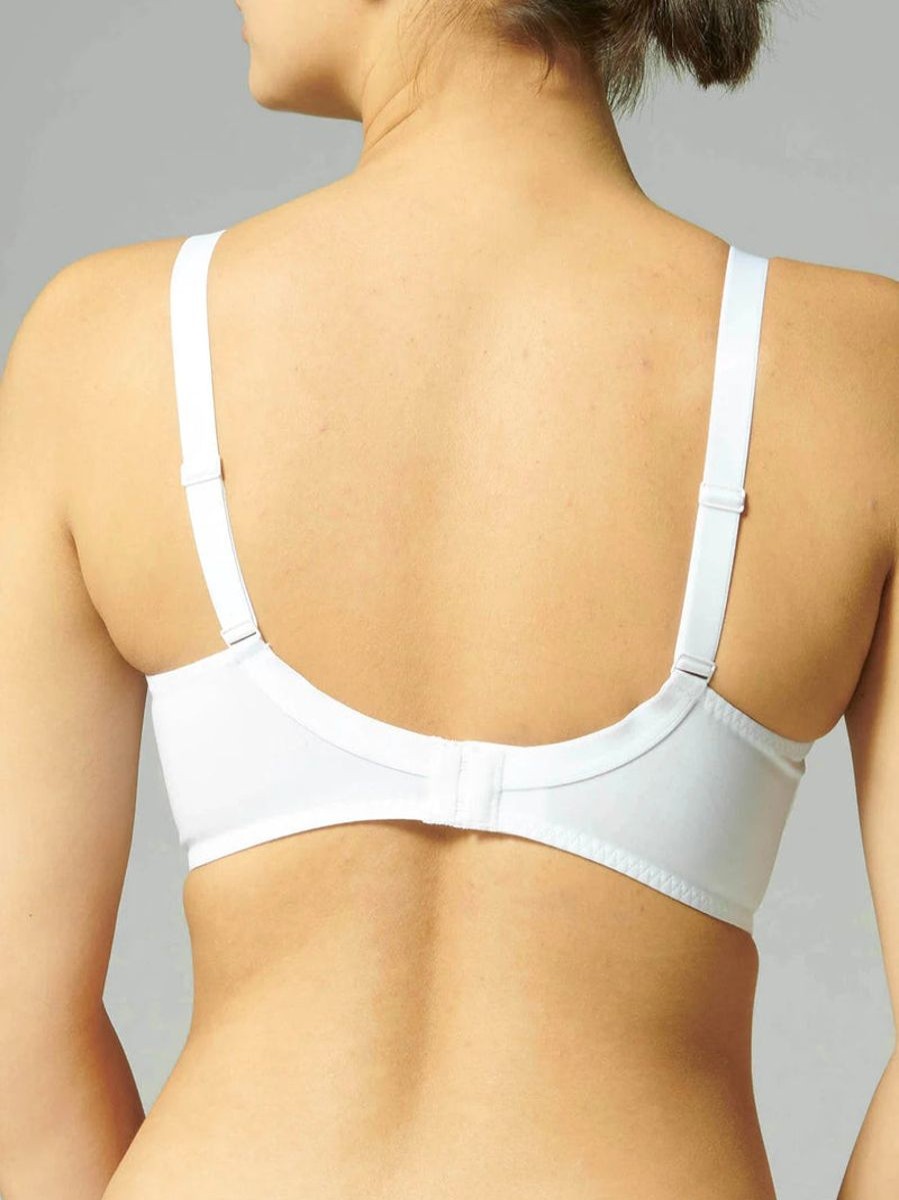 Bras Simone Perele | Simone Perele - Delice Full Cup Plunge Bra White